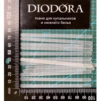 Пластина корсетная пластиковая прошивная 510.100 прозрачный Пластина корсетная пластиковая прошивная 510.100 прозрачный