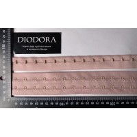 Застежка крючки-петли в рулоне 4419-2REH лотос (019)